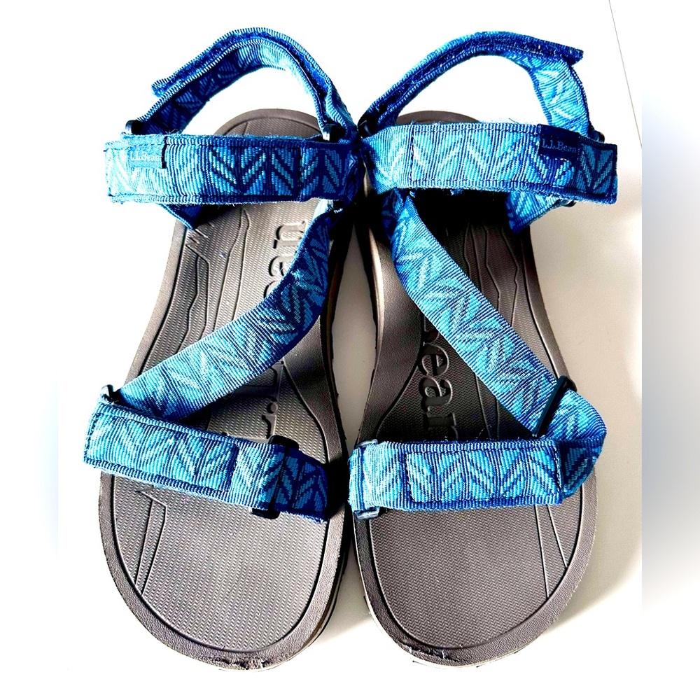 LL Bean Katahdin 4-Point Strap Sport Sandals